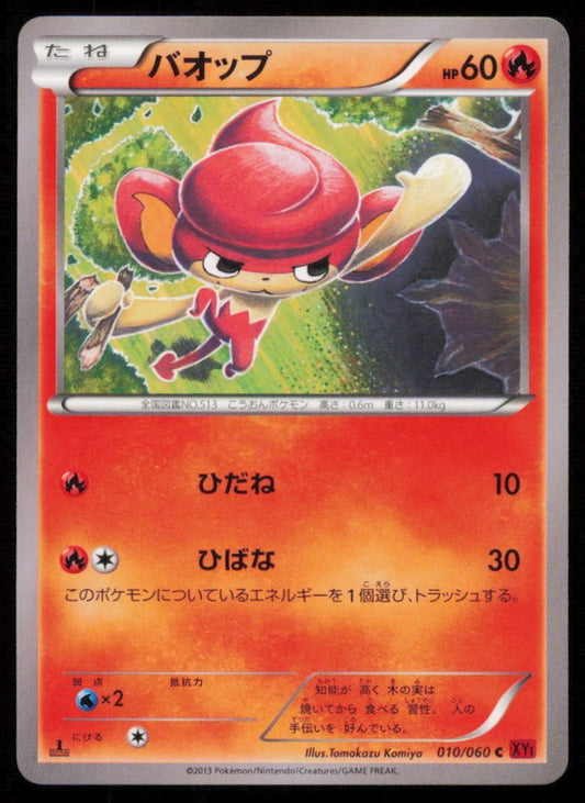PANSEAR 010/060 C POKEMON CARD JAPANESE XY 1 COLLECTION Y COMMON PLAYED