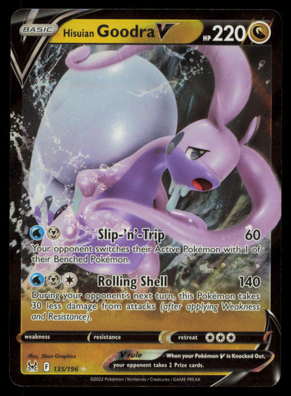 Hisuian Goodra V 056/071 POKEMON CARD Japanese SM10A Dark Phantasma NM